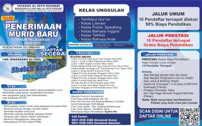 SPMB MA AL-FATH KENDARI